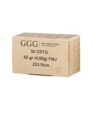 Amunicja kulowa GGG 223Rem FMJ 62grn/4.0g GPR12