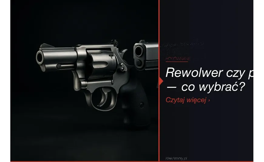 Rewolwer vs pistolet — co lepsze? Porównanie [2026]