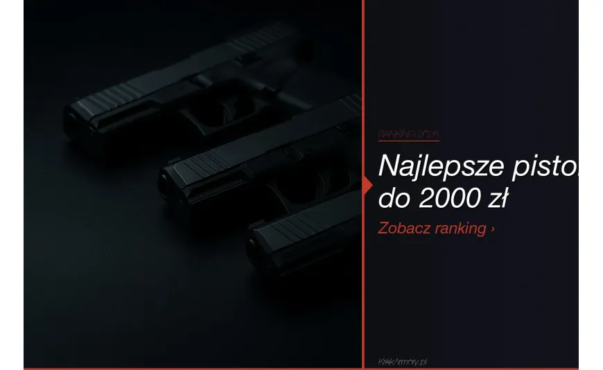 Najlepsze pistolety do 2000 zł — ranking 2026 [Polska]