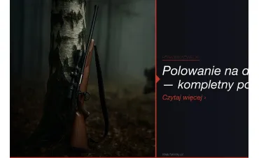 Polowanie na dzika — kompletny poradnik myśliwego [2026]