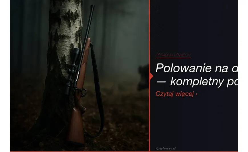 Polowanie na dzika — kompletny poradnik myśliwego [2026]