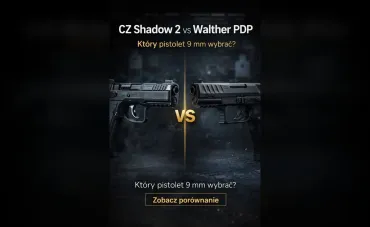 CZ Shadow 2 vs Walther PDP – porównanie pistoletów 9 mm [2026]