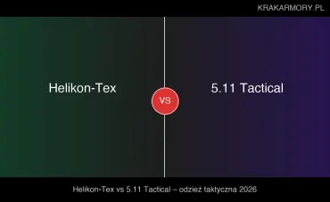 Helikon-Tex vs 5.11 Tactical – porównanie odzieży taktycznej [2026]