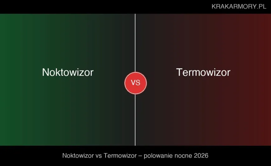 Noktowizor vs termowizor do polowania – co wybrać? [2026]