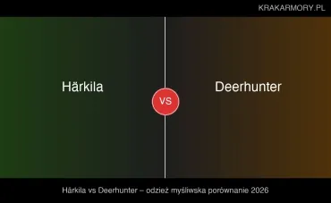 Härkila vs Deerhunter – która odzież myśliwska lepsza? Porównanie 2026