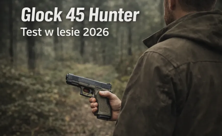 Glock 45 Hunter – recenzja pistoletu do lasu [2026] | Krak Armory