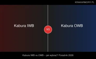 Kabura IWB vs OWB – jak wybrać? Poradnik dla strzelców i posiadaczy pozwoleń [2026]