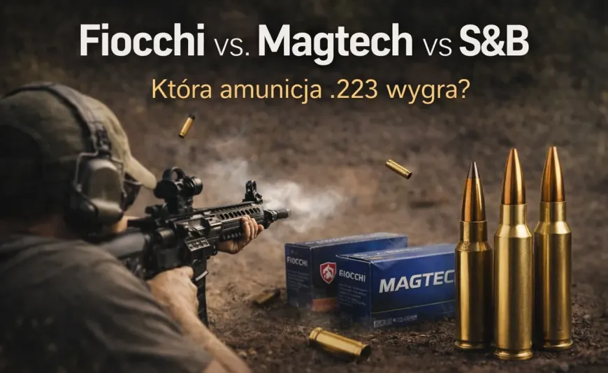 Fiocchi vs Magtech vs S&B – amunicja .223 Rem do treningu [2026]