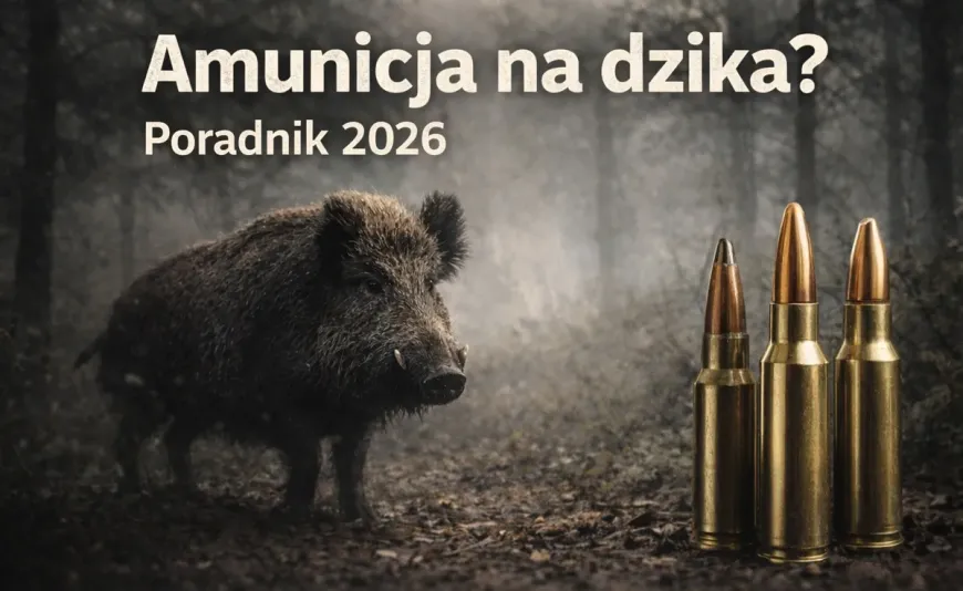 Jak dobrać amunicję do polowania na dziki? Poradnik 2026 | Krak Armory