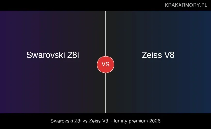 Swarovski Z8i vs Zeiss V8 – lunety premium 2026 | Krak Armory