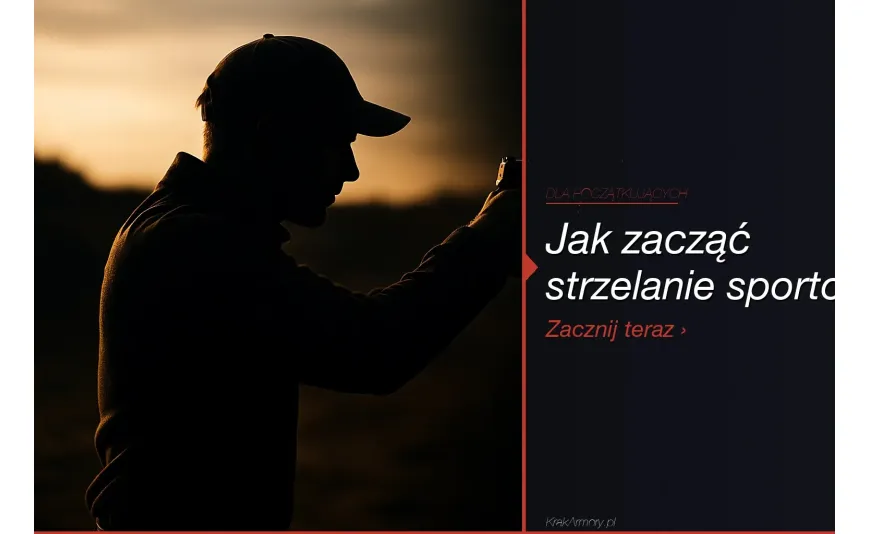 Strzelanie sportowe w Polsce — jak zacząć? Poradnik dla początkujących [2026]